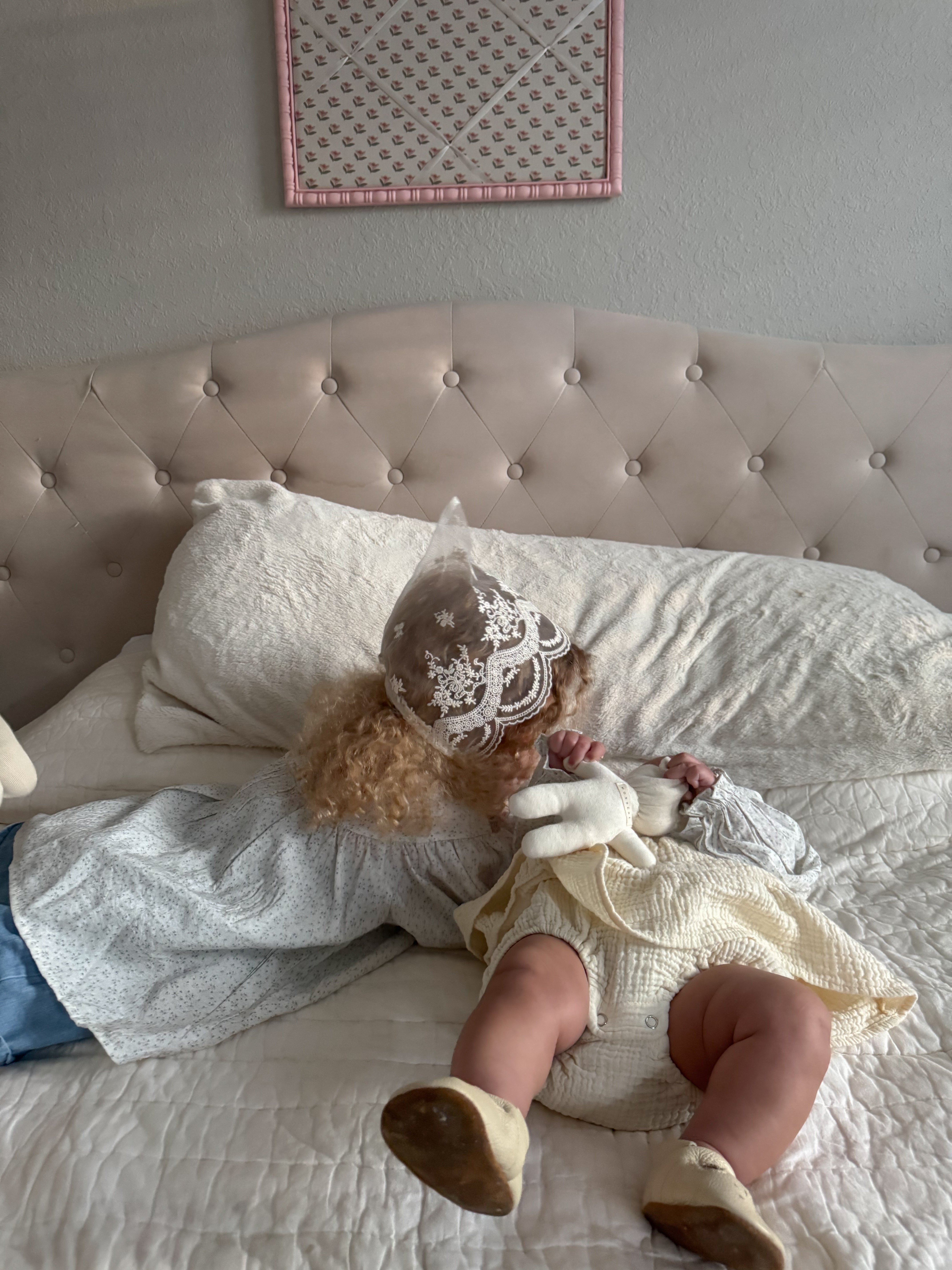 Classic Embroidery Bonnet