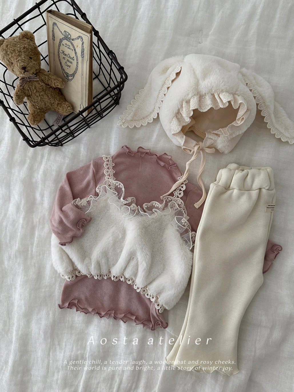 Fur bunny hat