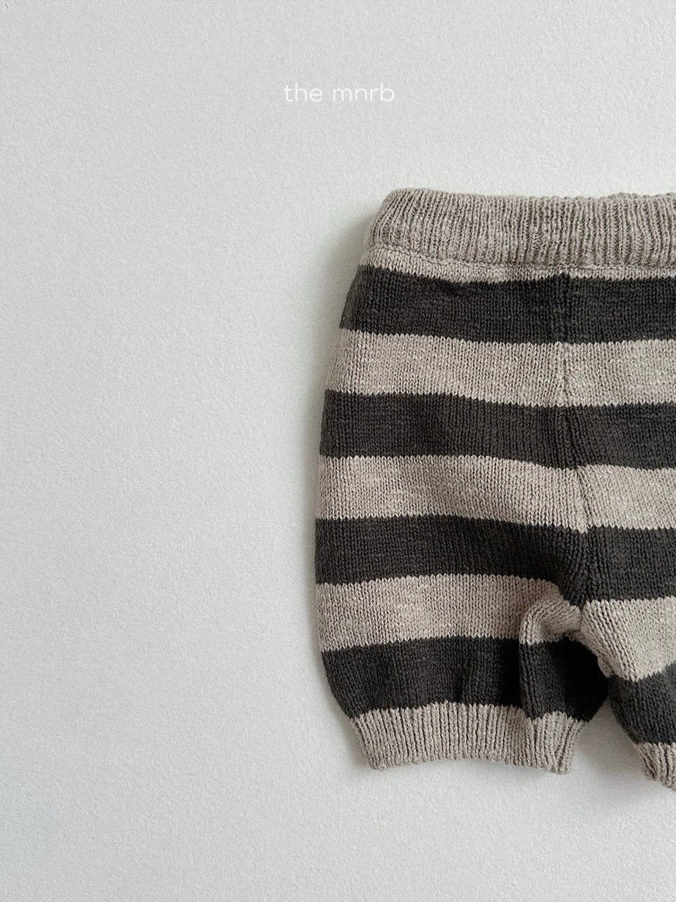 Striped knit pants