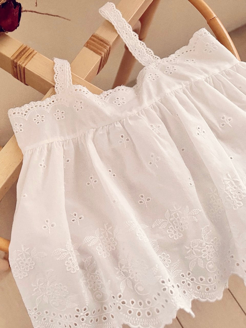 Spring layered one piece