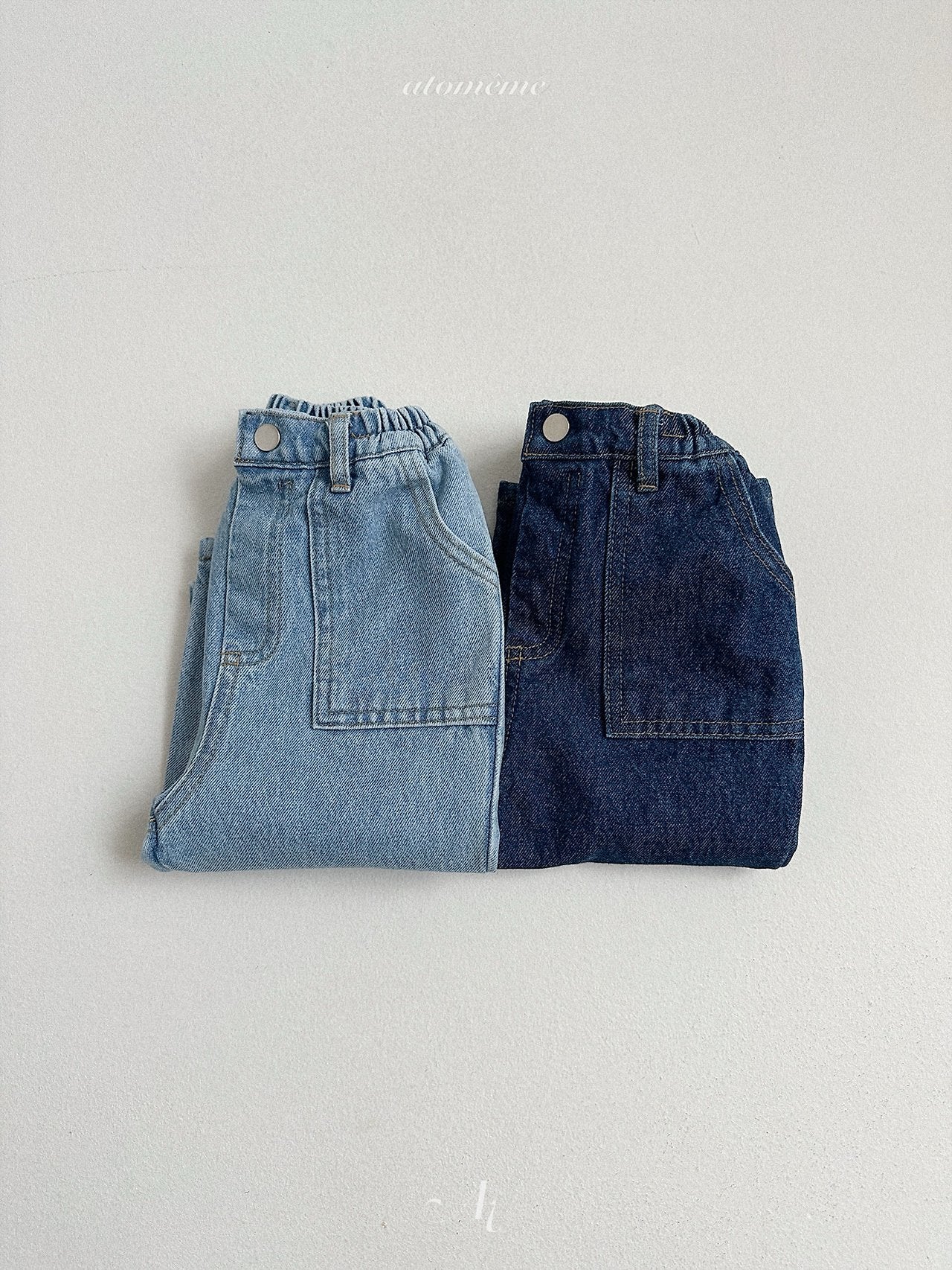 Honeybee faded denim pants