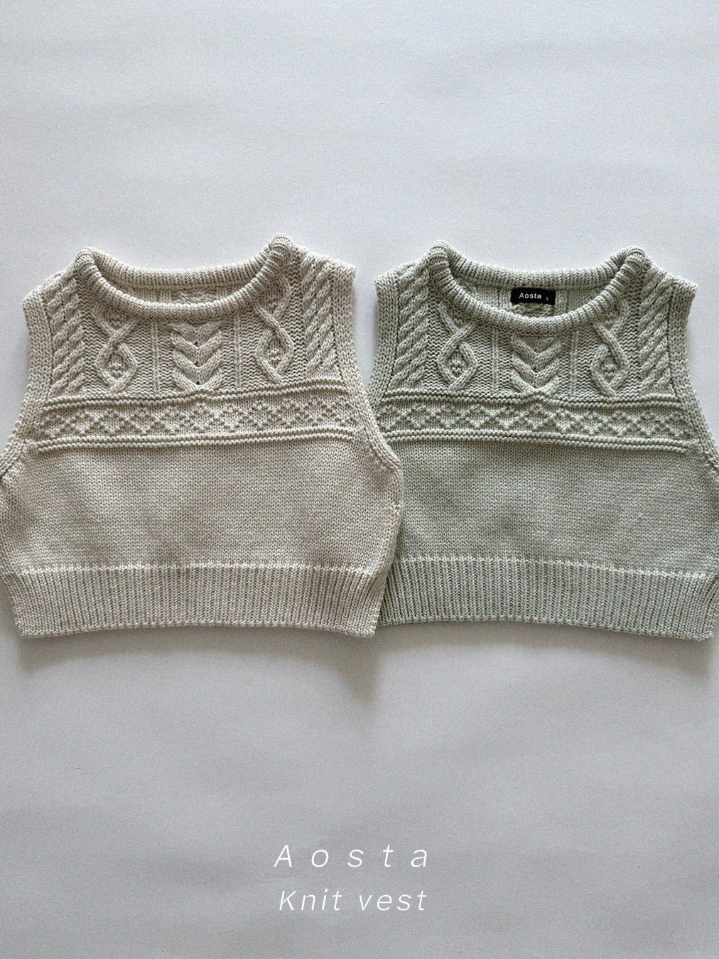 Knit vest