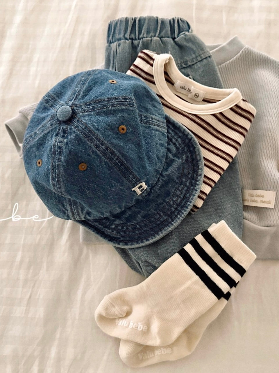 Basic line socks set