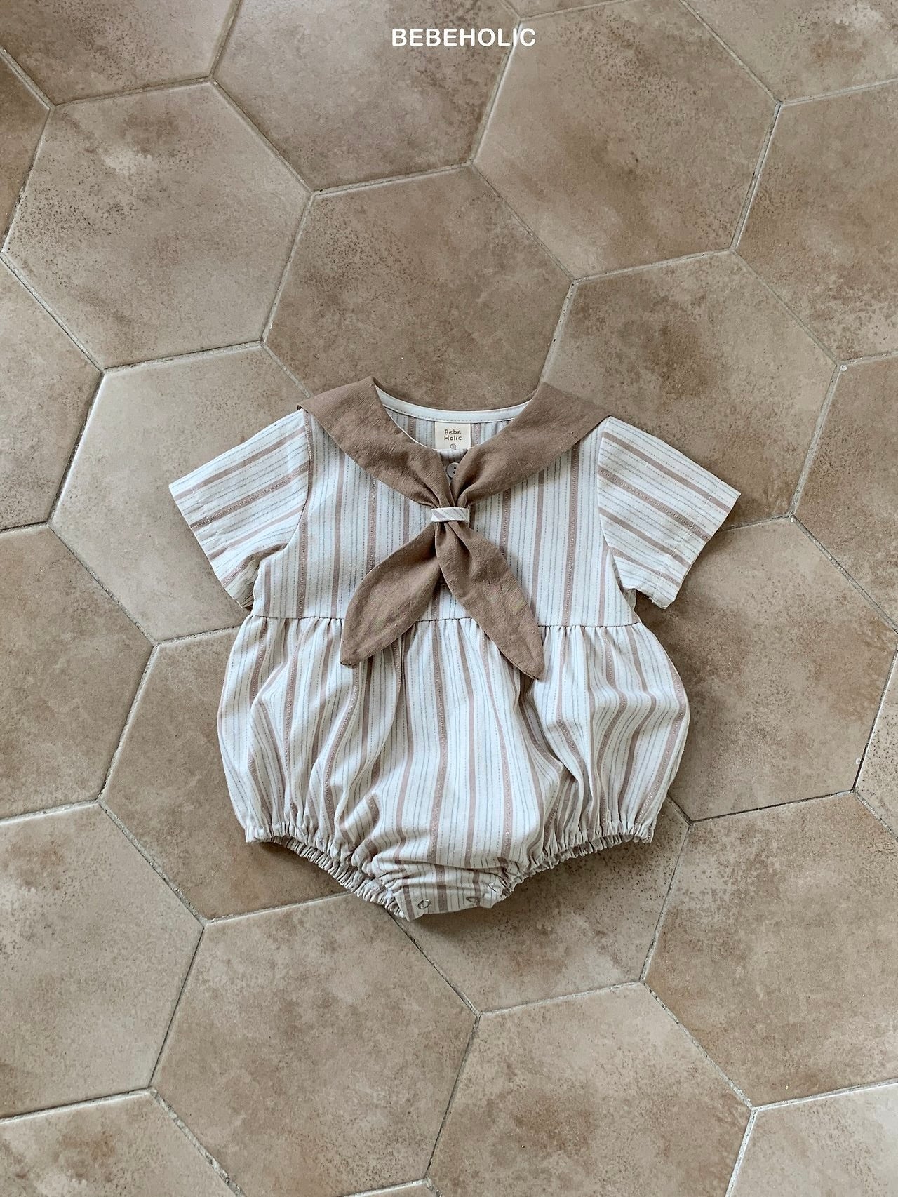 Cozy sailor rompers