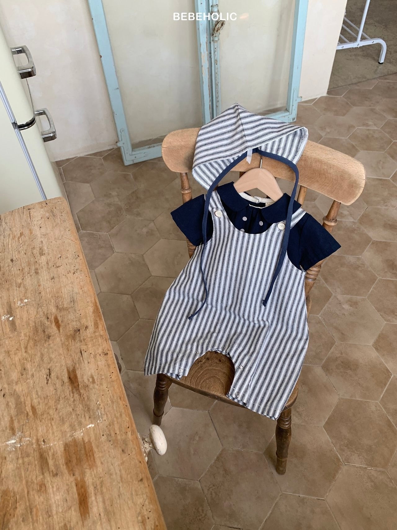 Marine overall set (with bonnet)