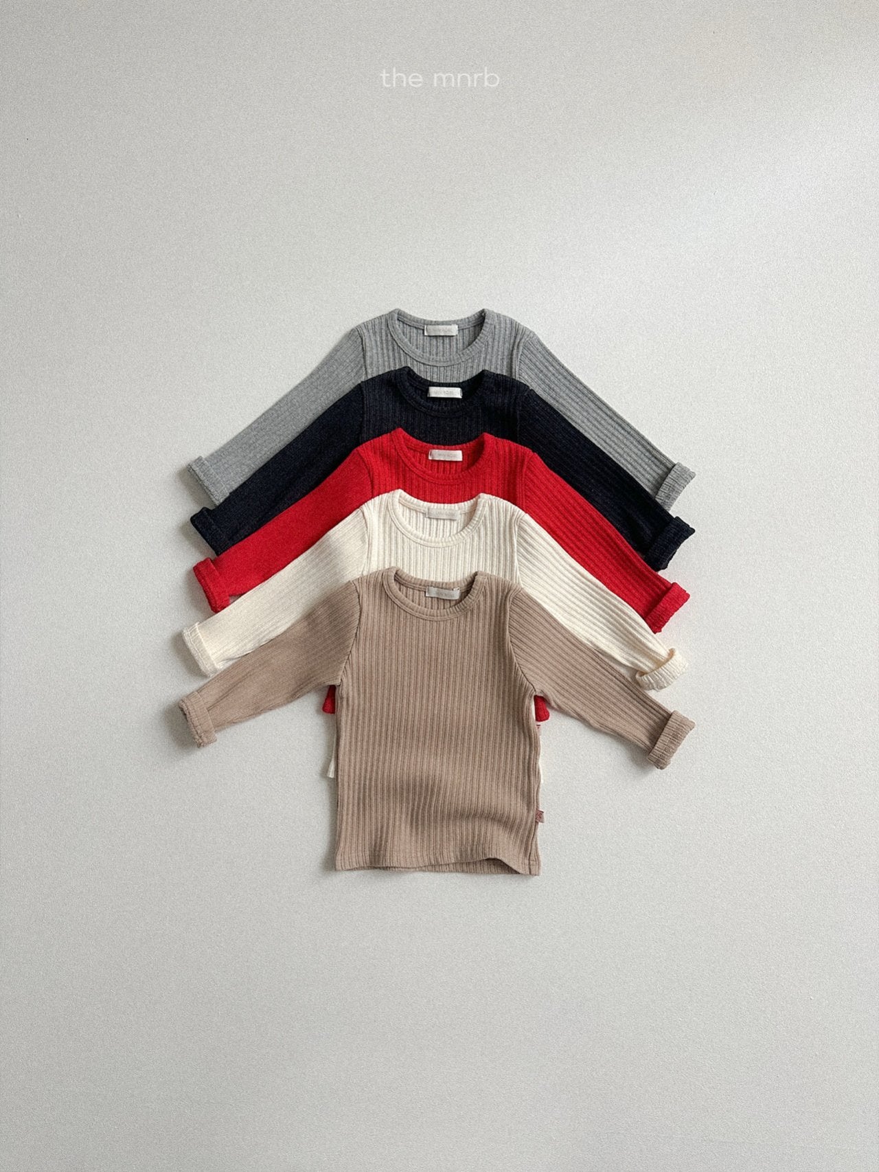 Winter ribbed T-shirt