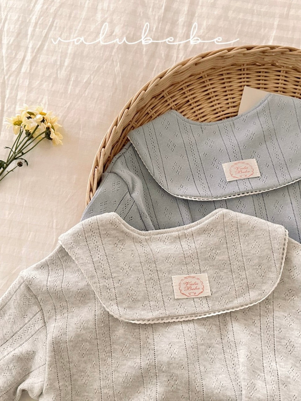 Eyelet sailor cardigan