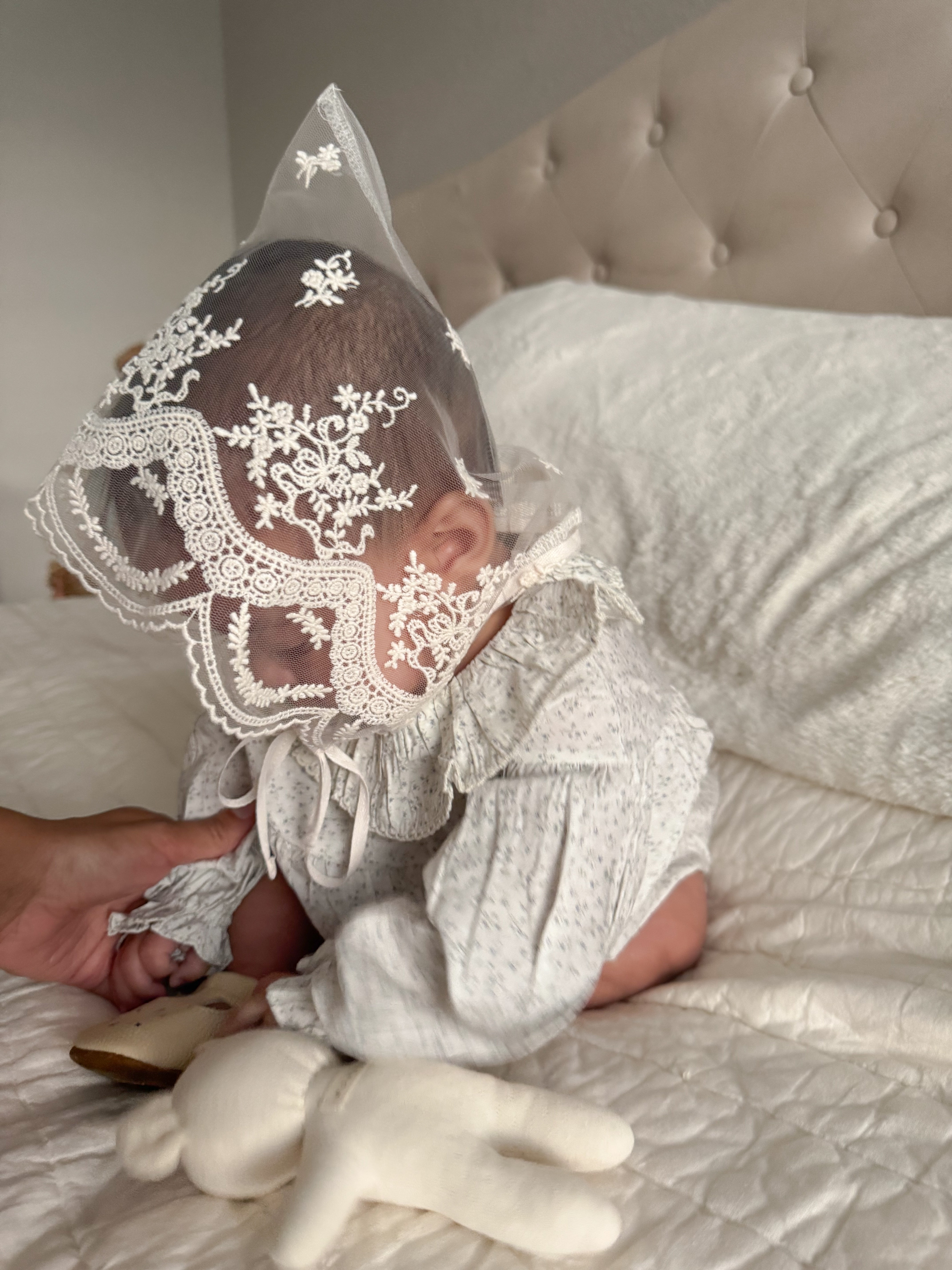 Classic Embroidery Bonnet