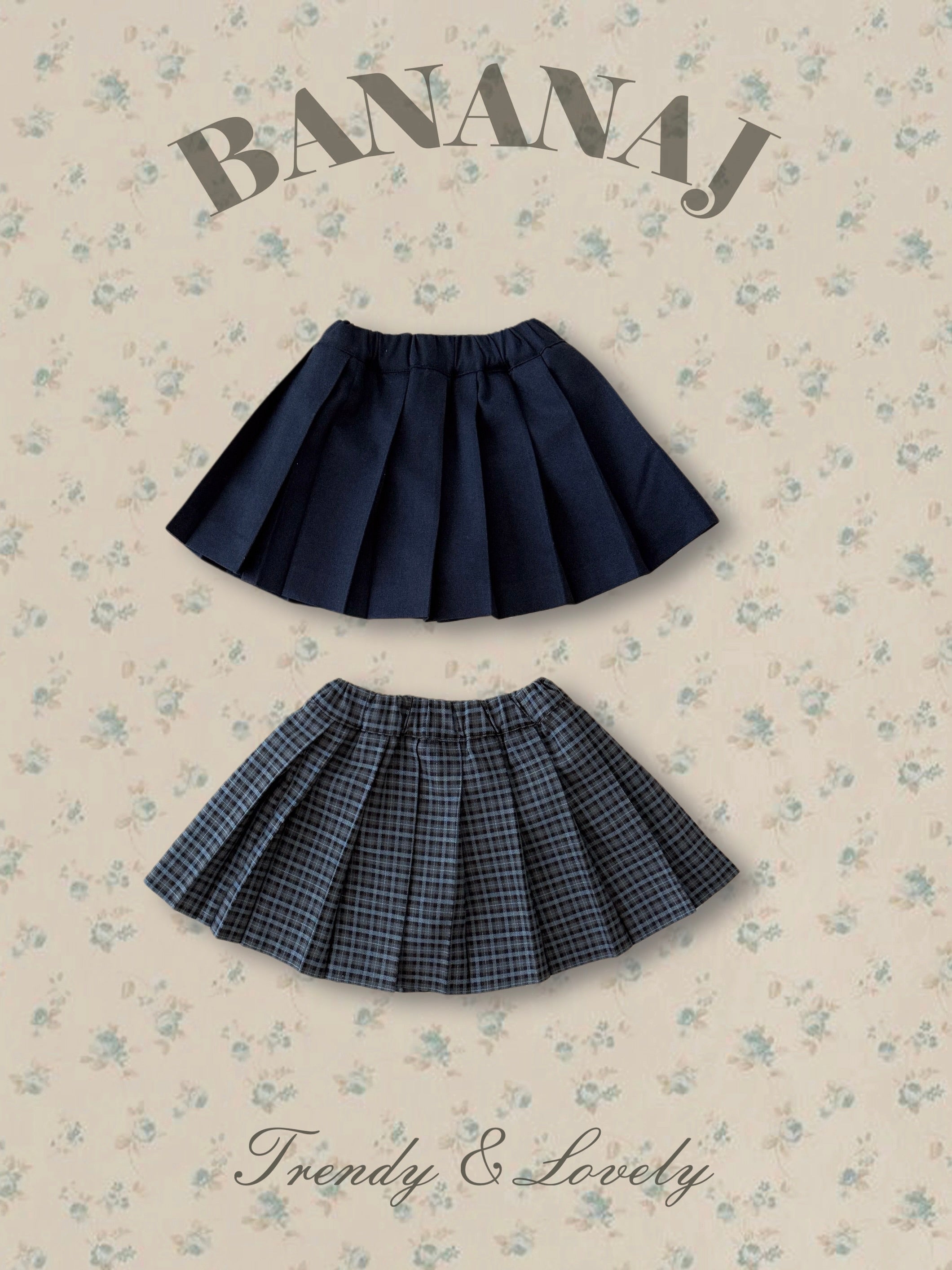 Moa pleated skirt