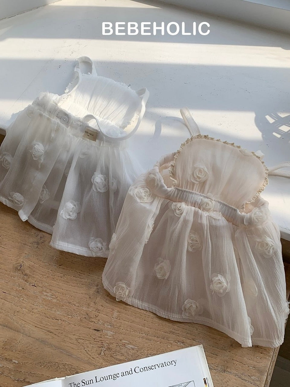 Rose apron skirt