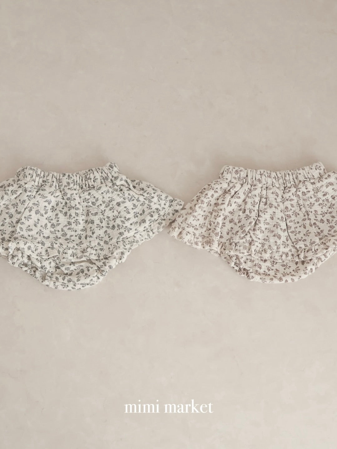 Flower frill cancan skirt