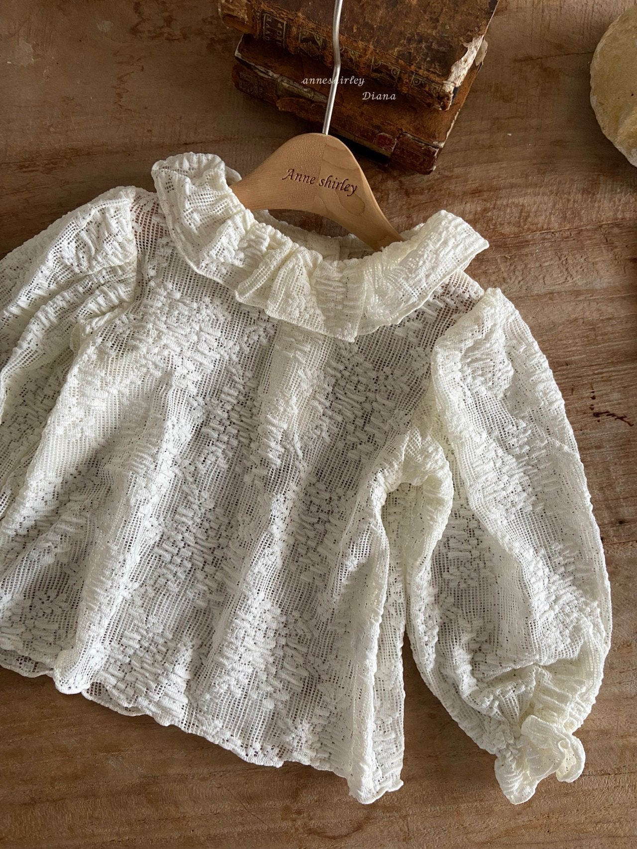 Laurent frill blouse