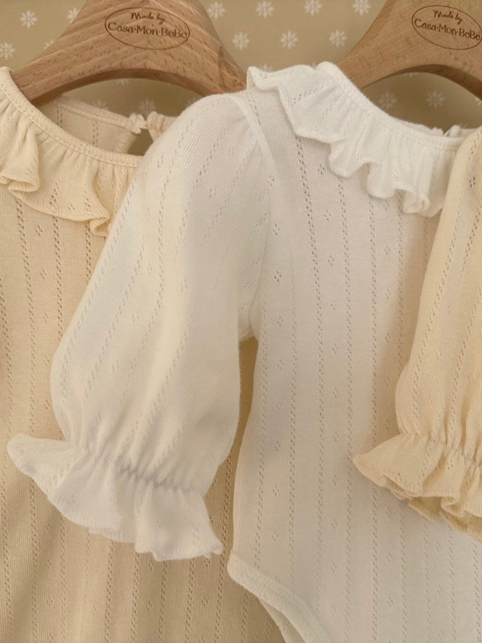 Harmony frill rompers