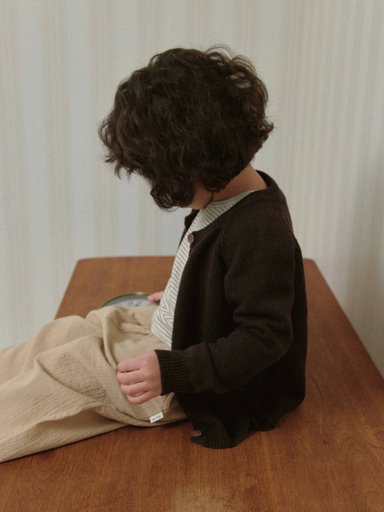 Spring knit cardigan