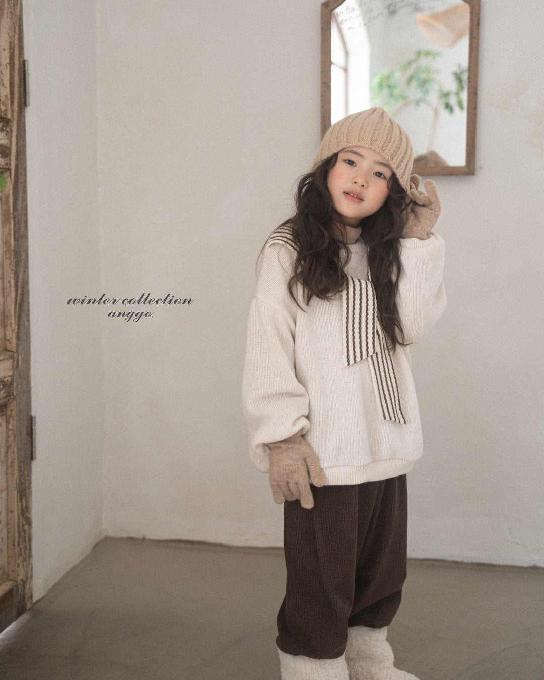 Anggo knit gloves