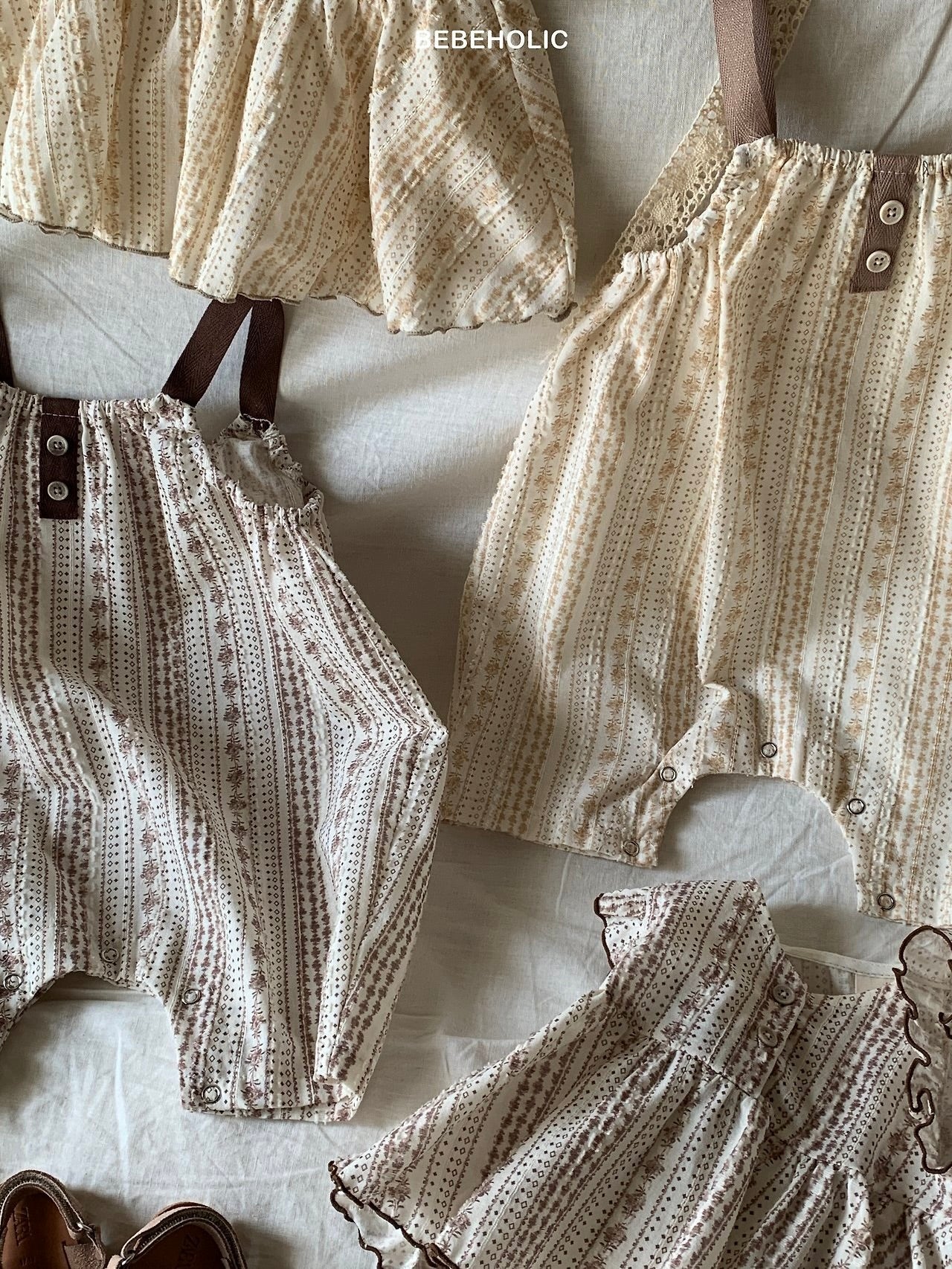 Cute stripe overall