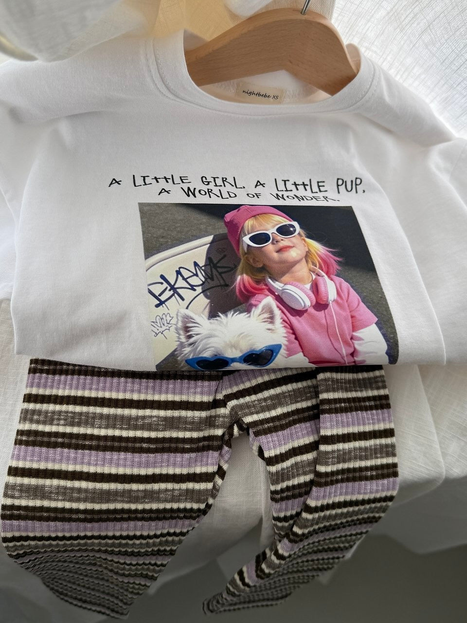 Little girl long sleeve T