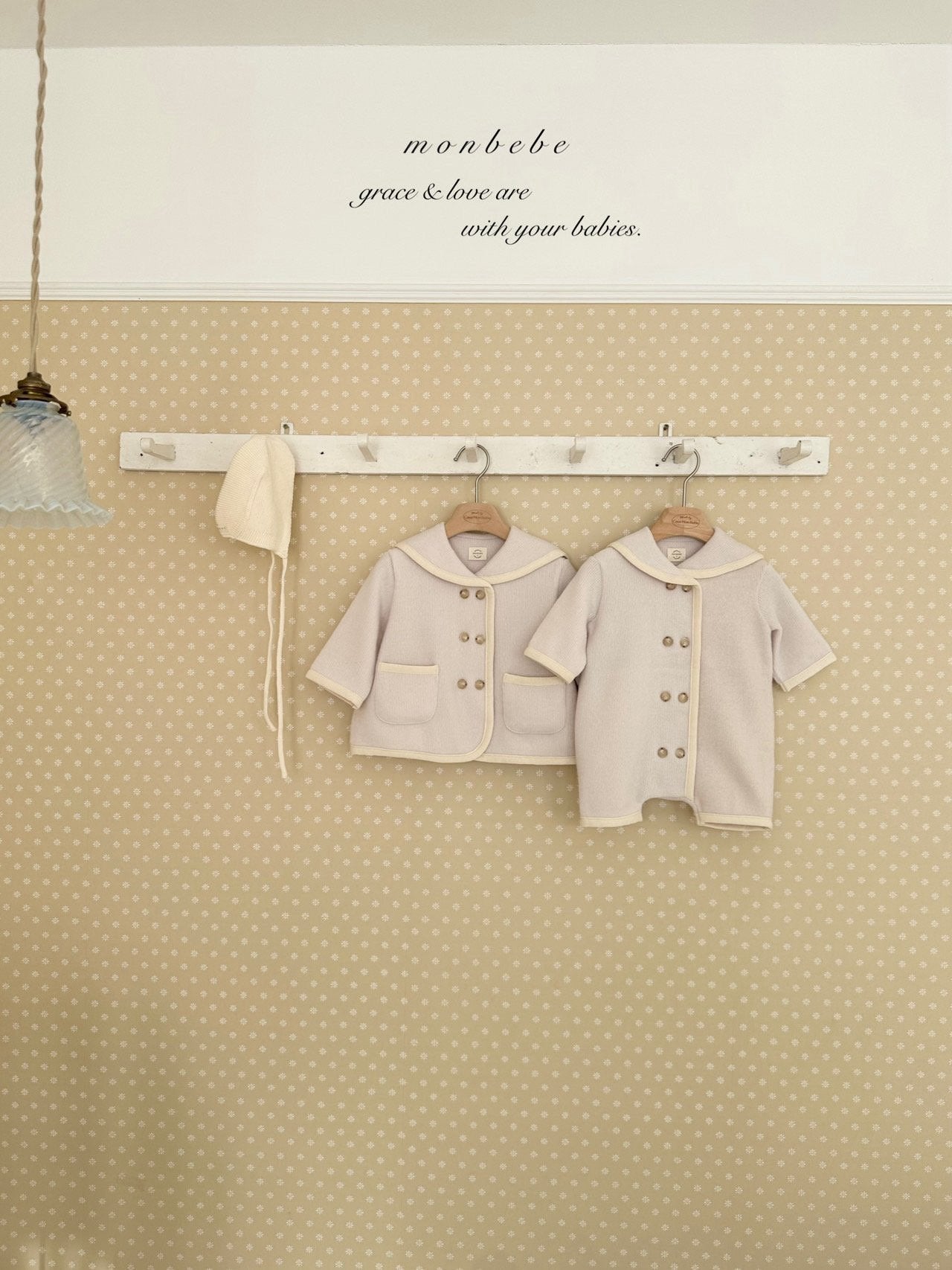 Handmade sailor rompers