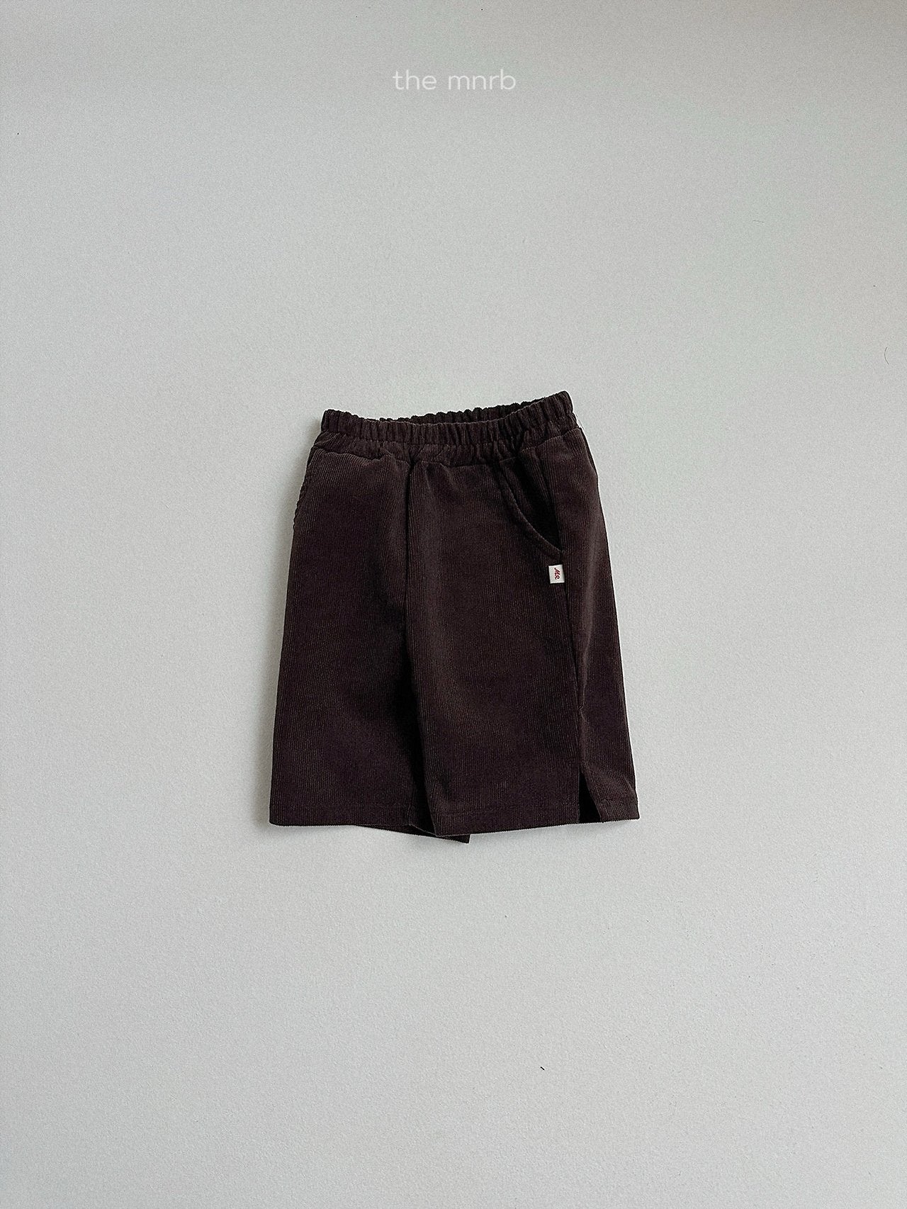 Corduroy capri pants