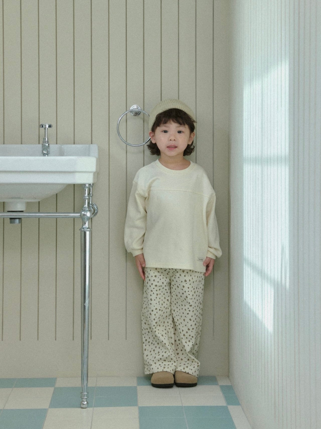 Contrast long sleeve T