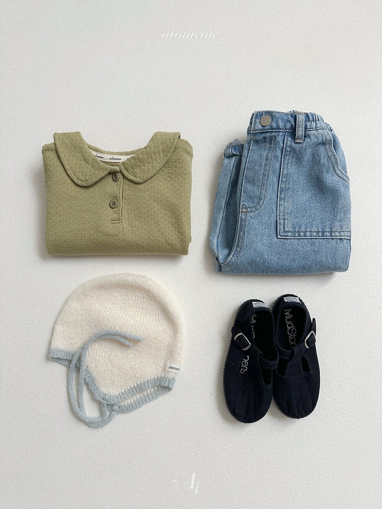 Honeybee faded denim pants