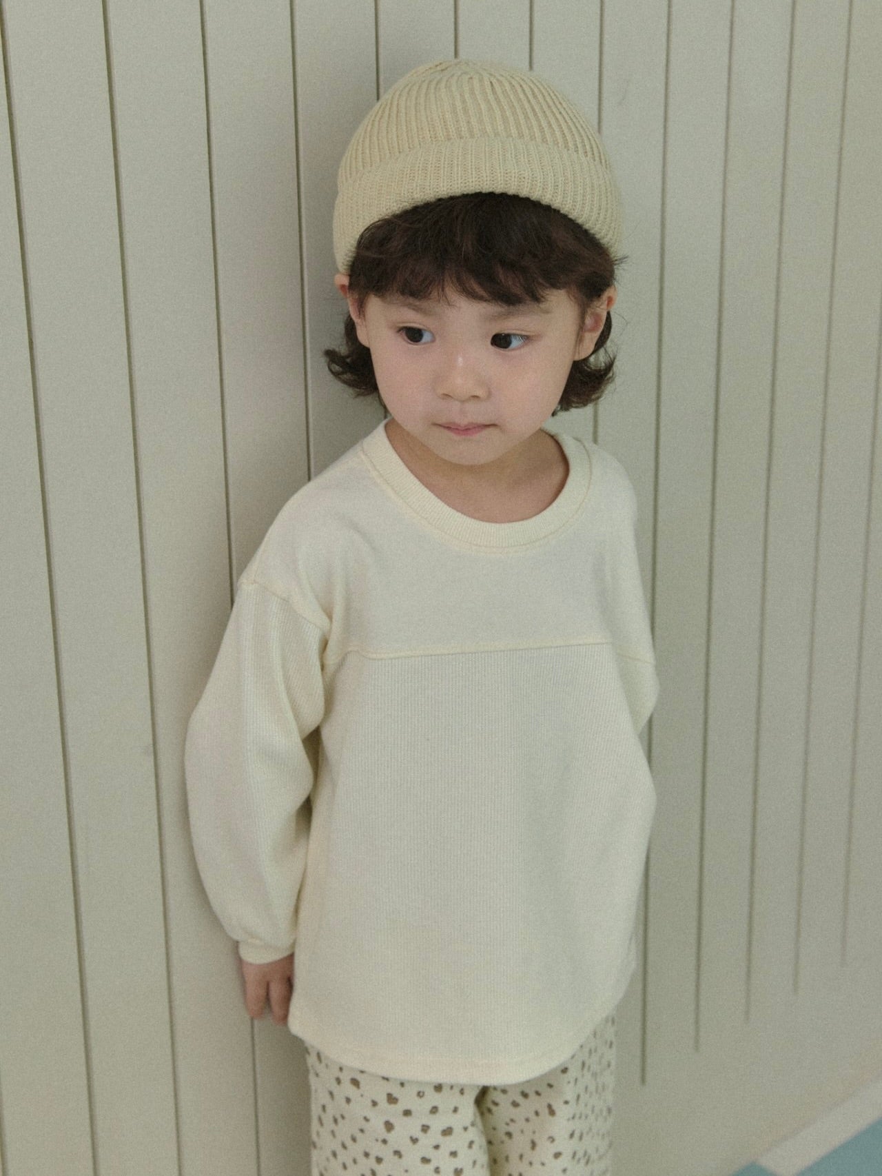 Contrast long sleeve T