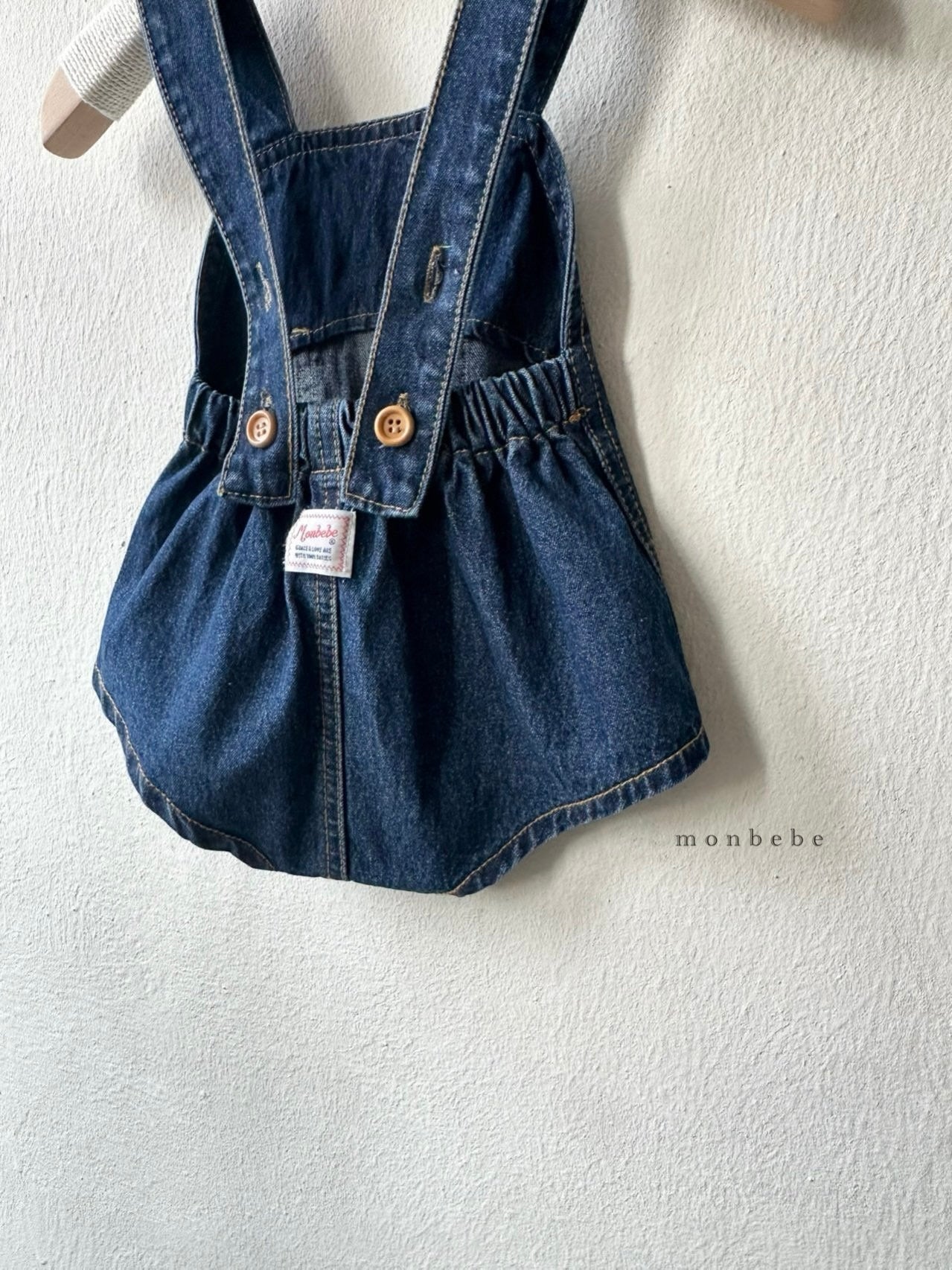 Bonbon denim suspender