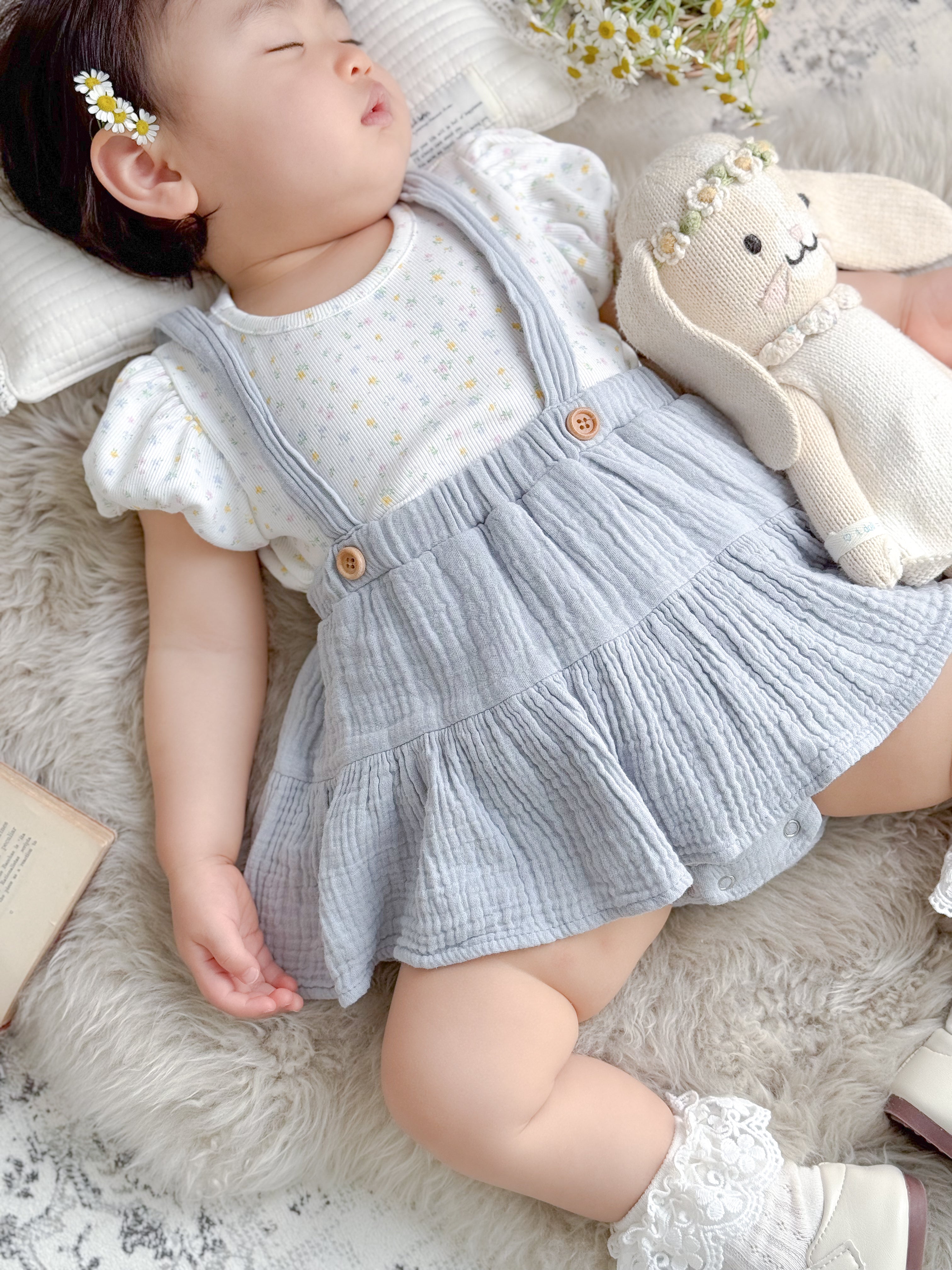Lala floral puff T