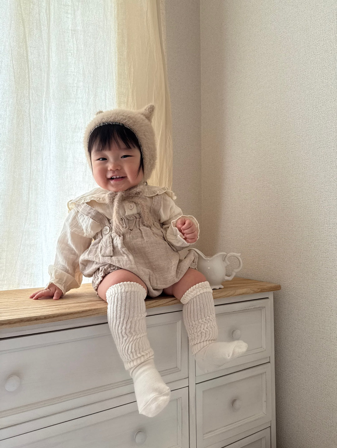 Twill suspender bloomer