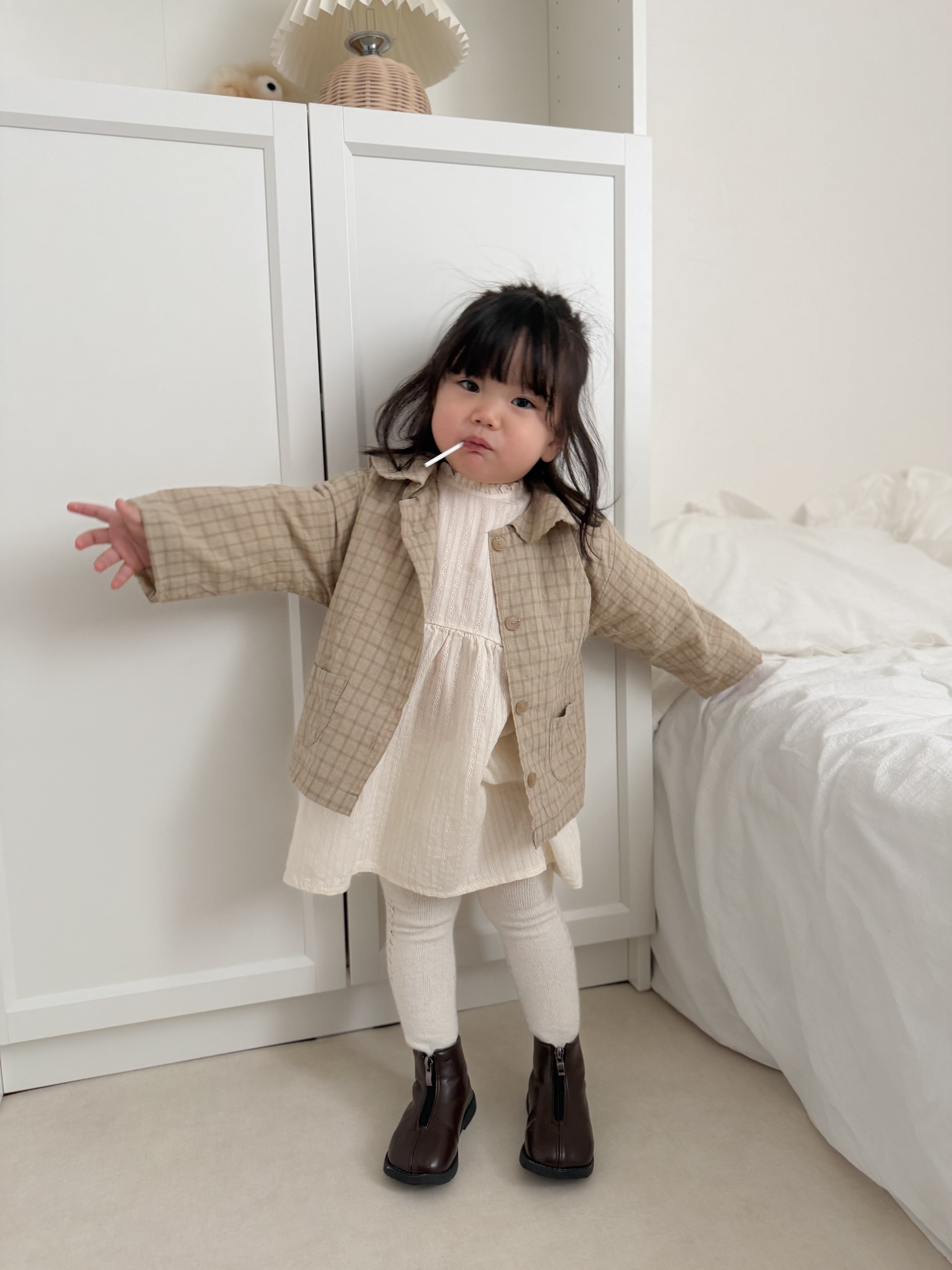 Balloon sleeve one piece