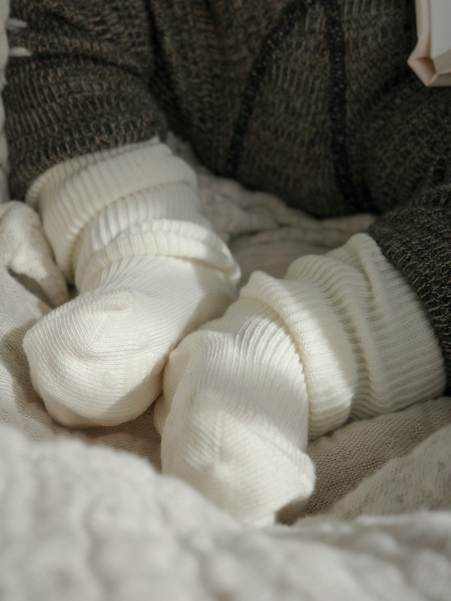 Baby milk socks set