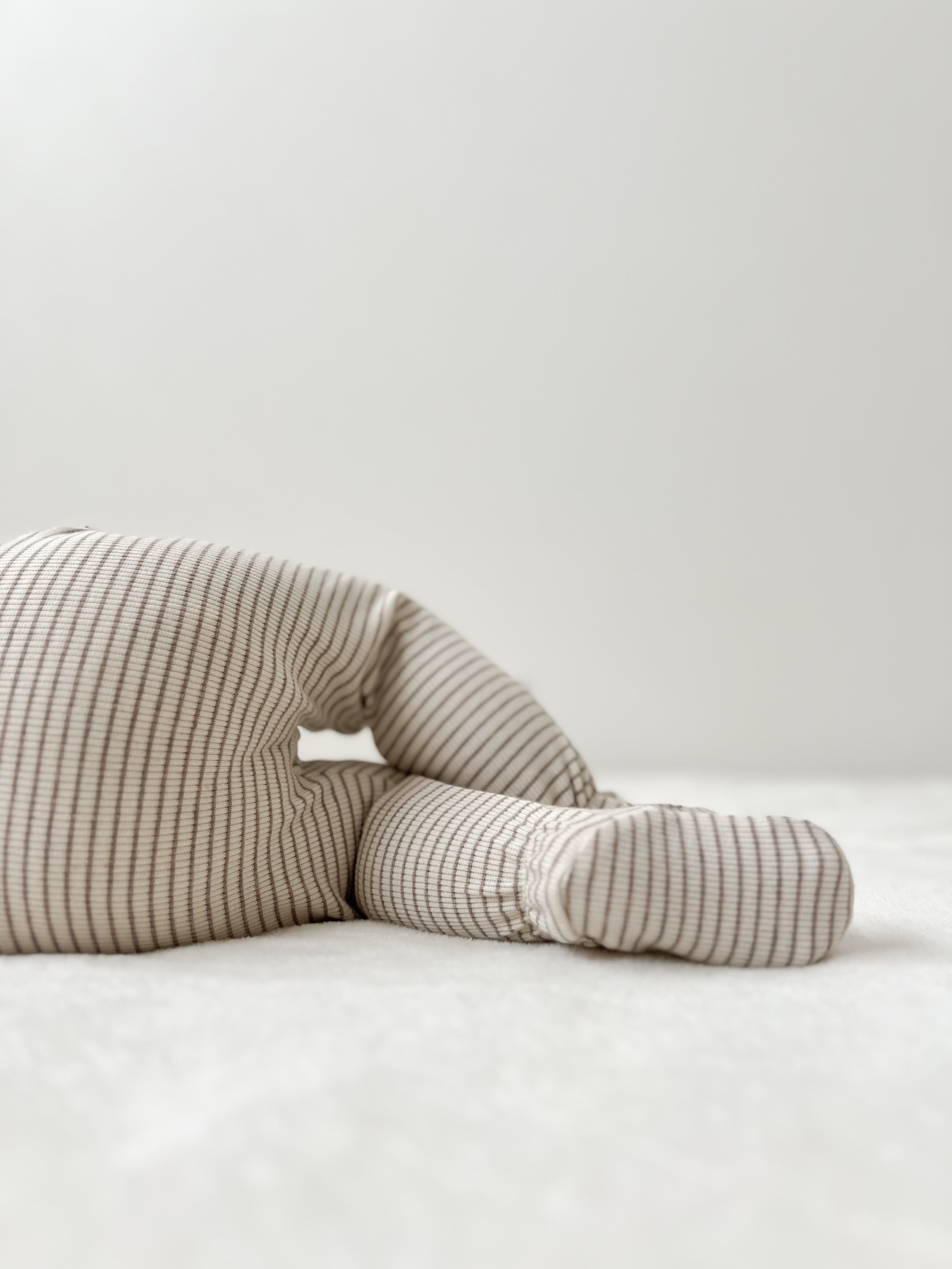 Bebe stripe suspender leggings