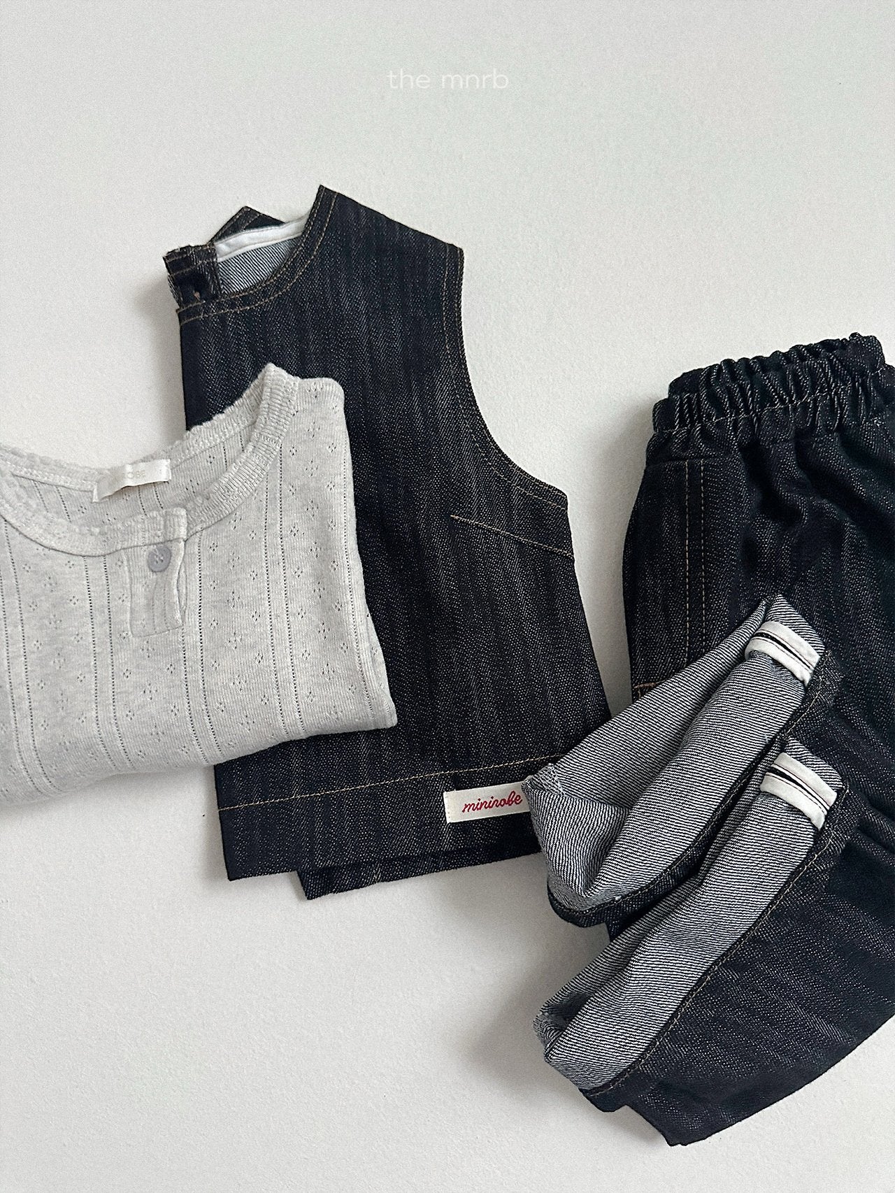 Non-fade denim pants