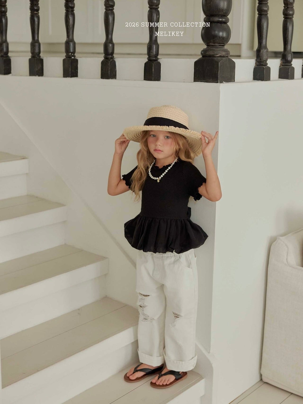 Bouncy ribbon T shirt