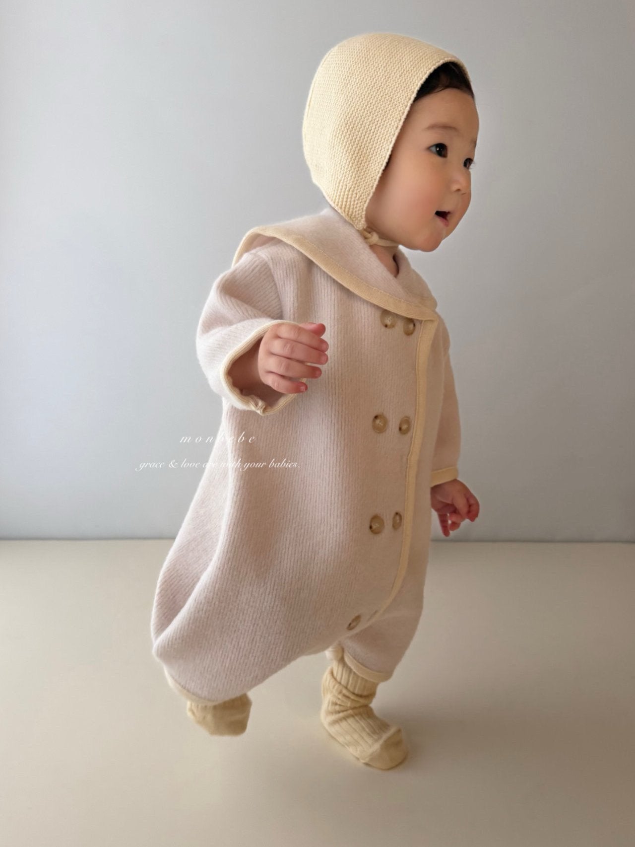 Handmade sailor rompers