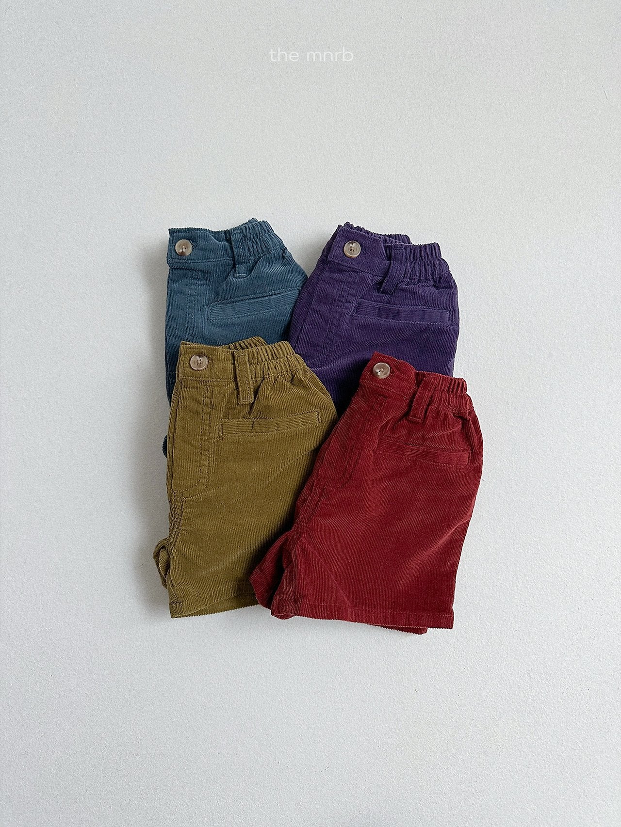 Corduroy shorts