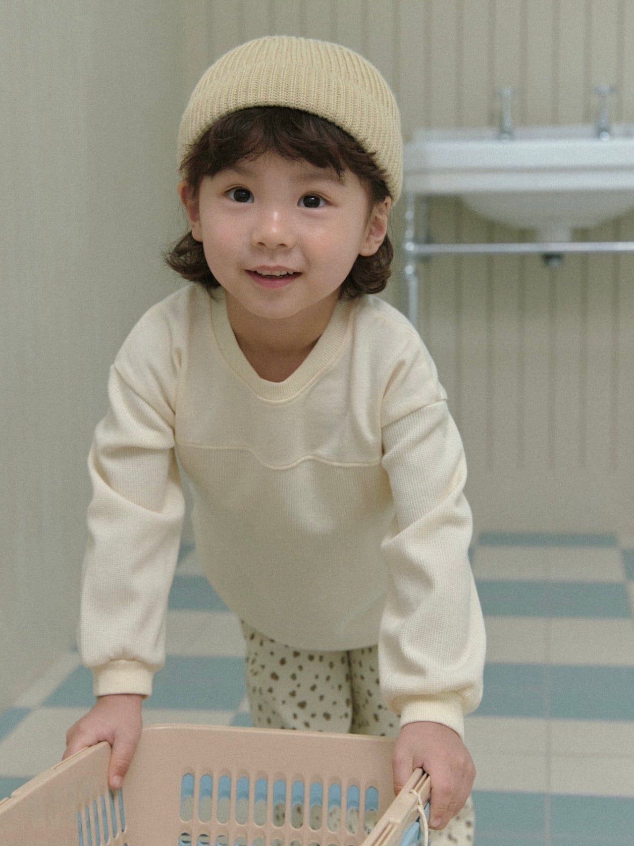 Contrast long sleeve T