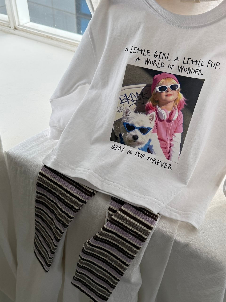 Little girl long sleeve T
