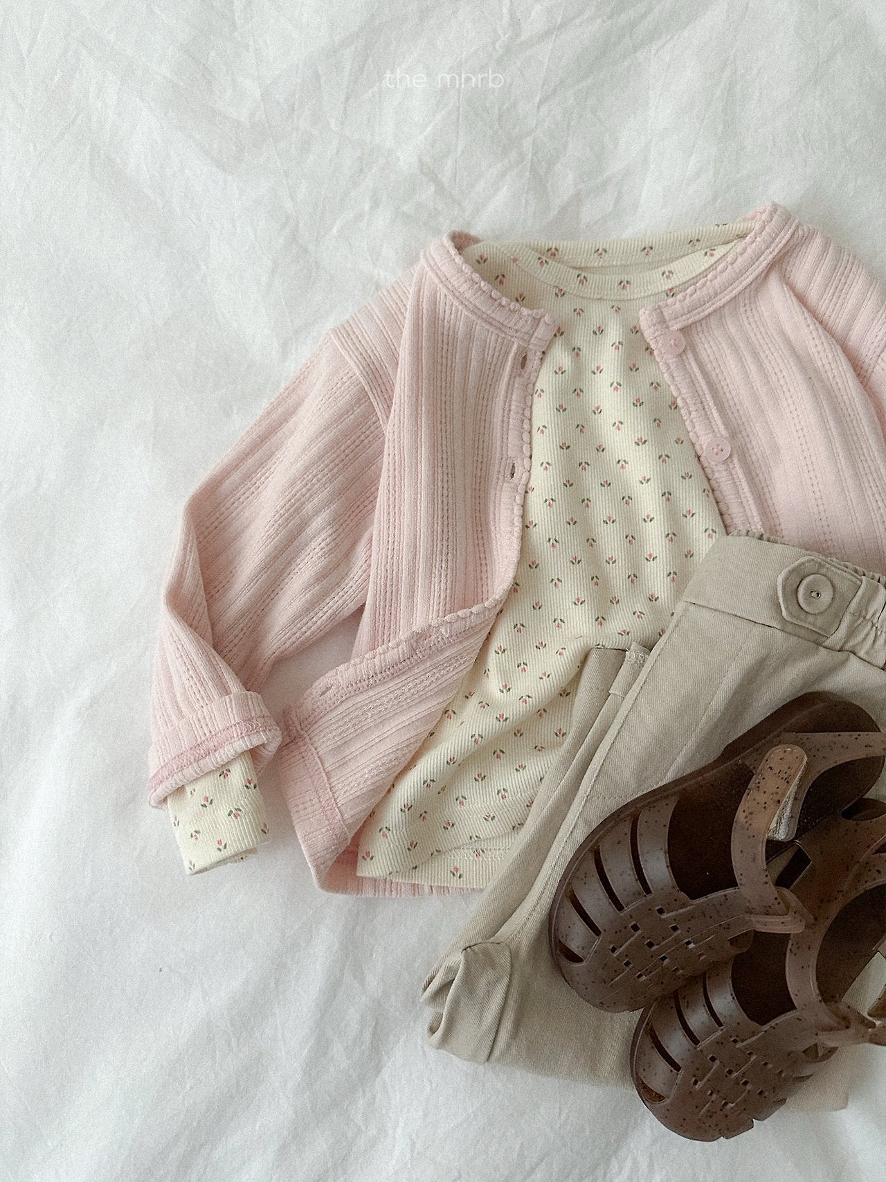 Eyelet cardigan