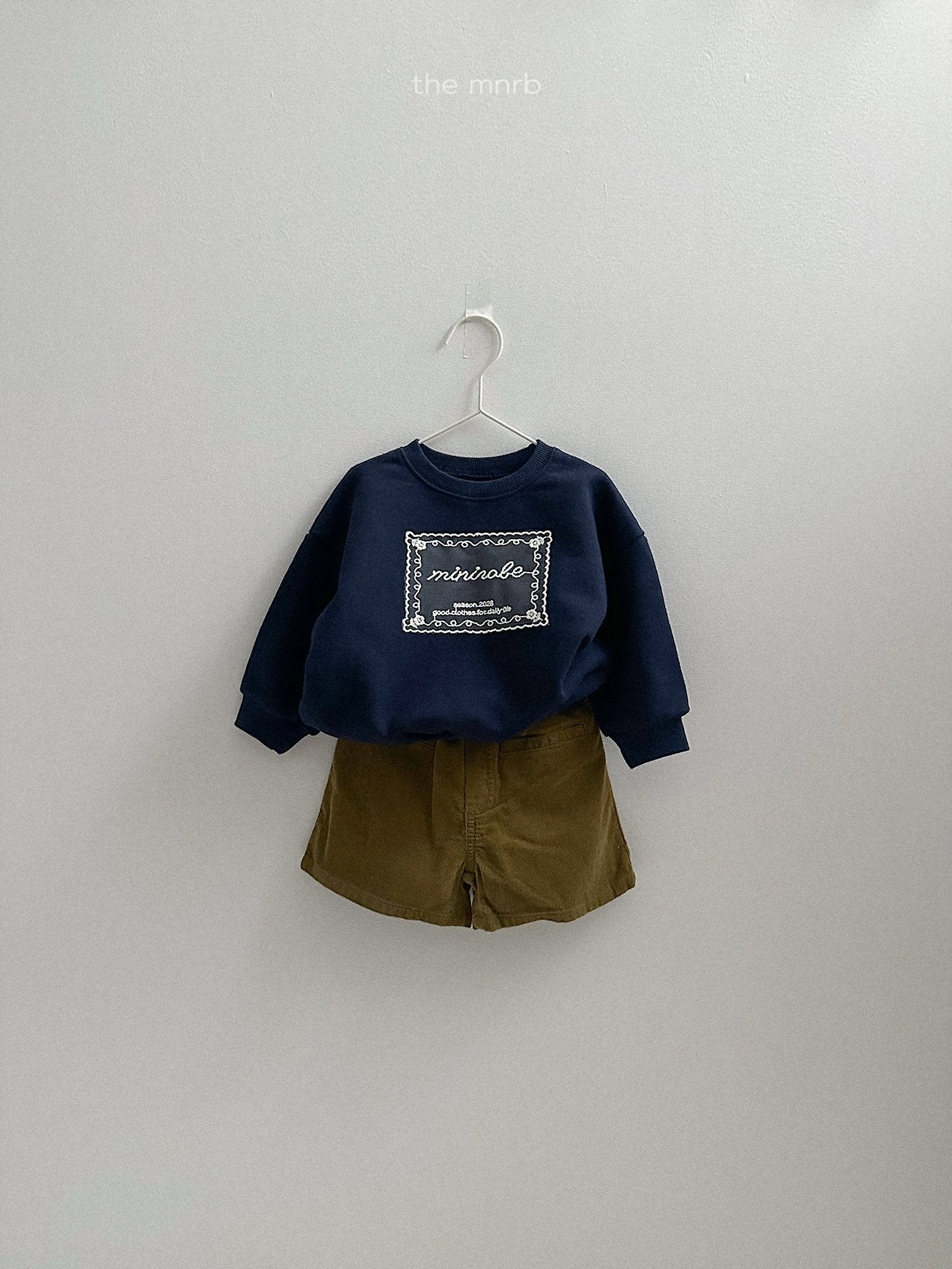 Lace sweatshirt