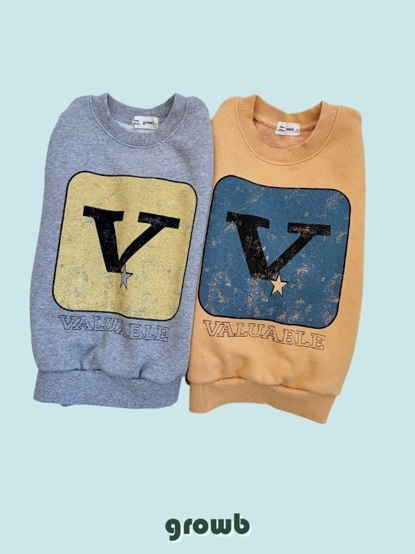 V neck sweatshirt