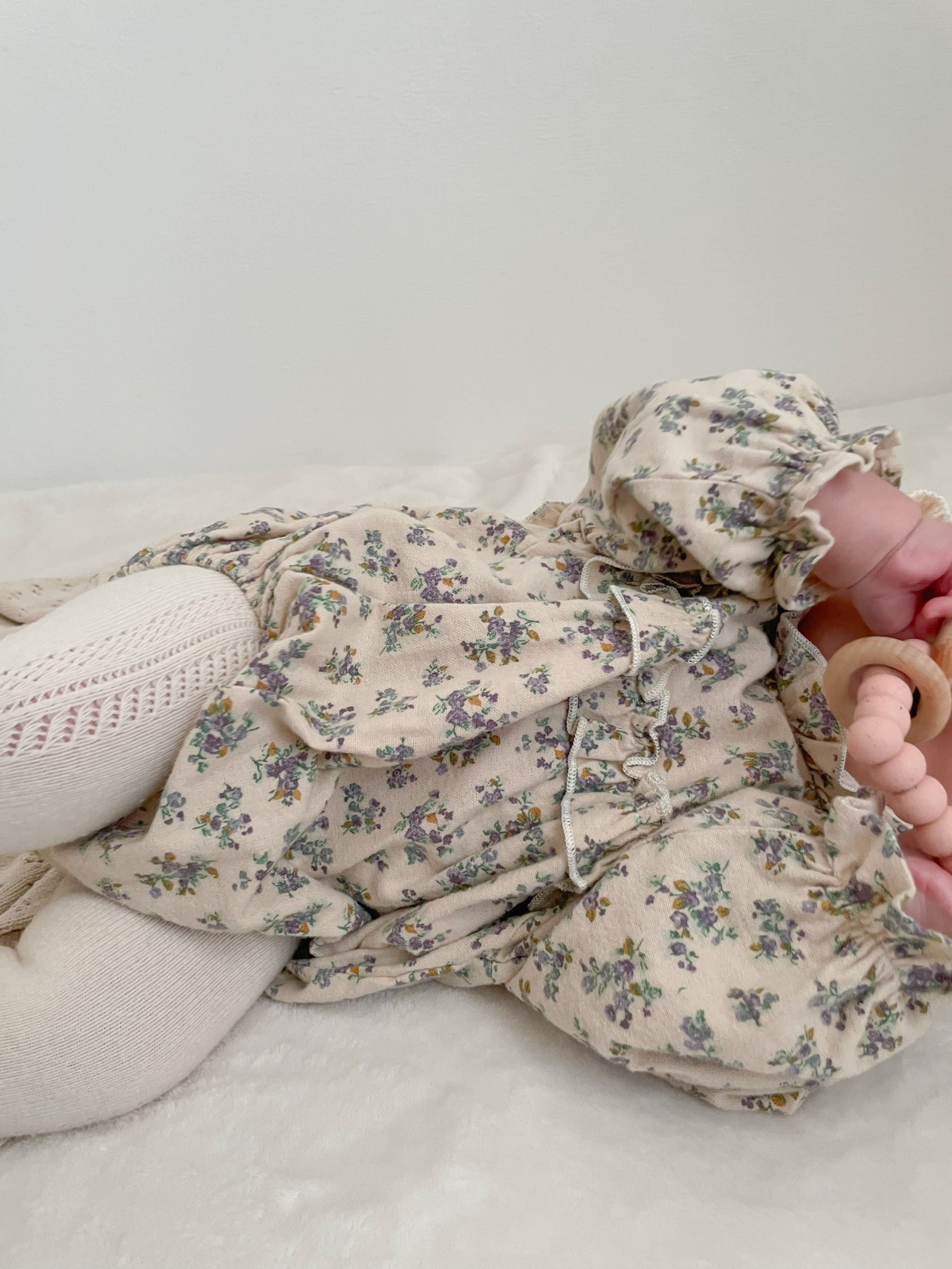 Charlotte floral rompers