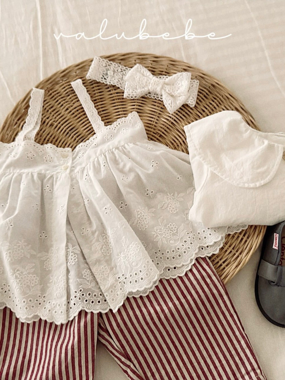 Spring layered one piece