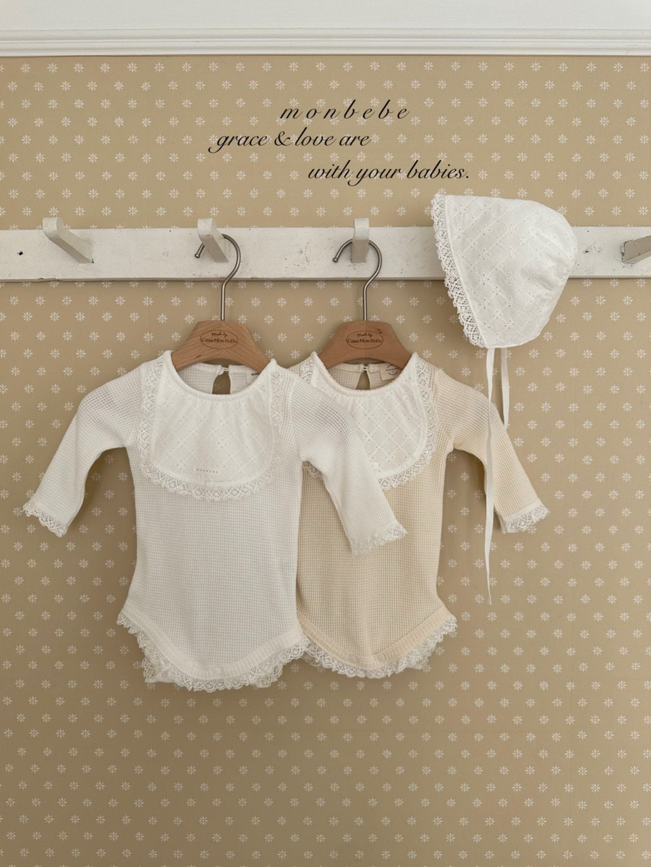 Bebe bib lace rompers