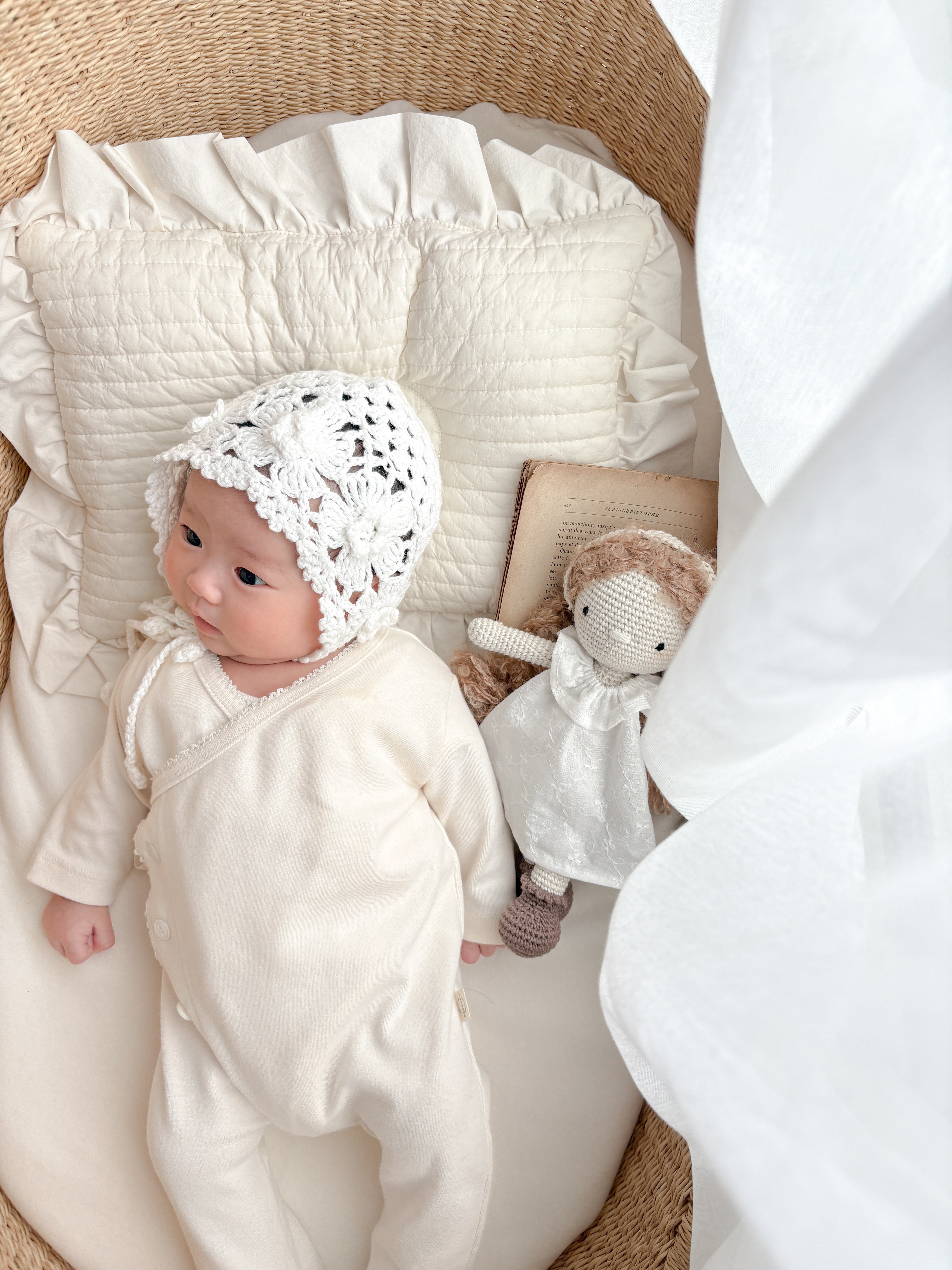 Mary Rose handmade bonnet