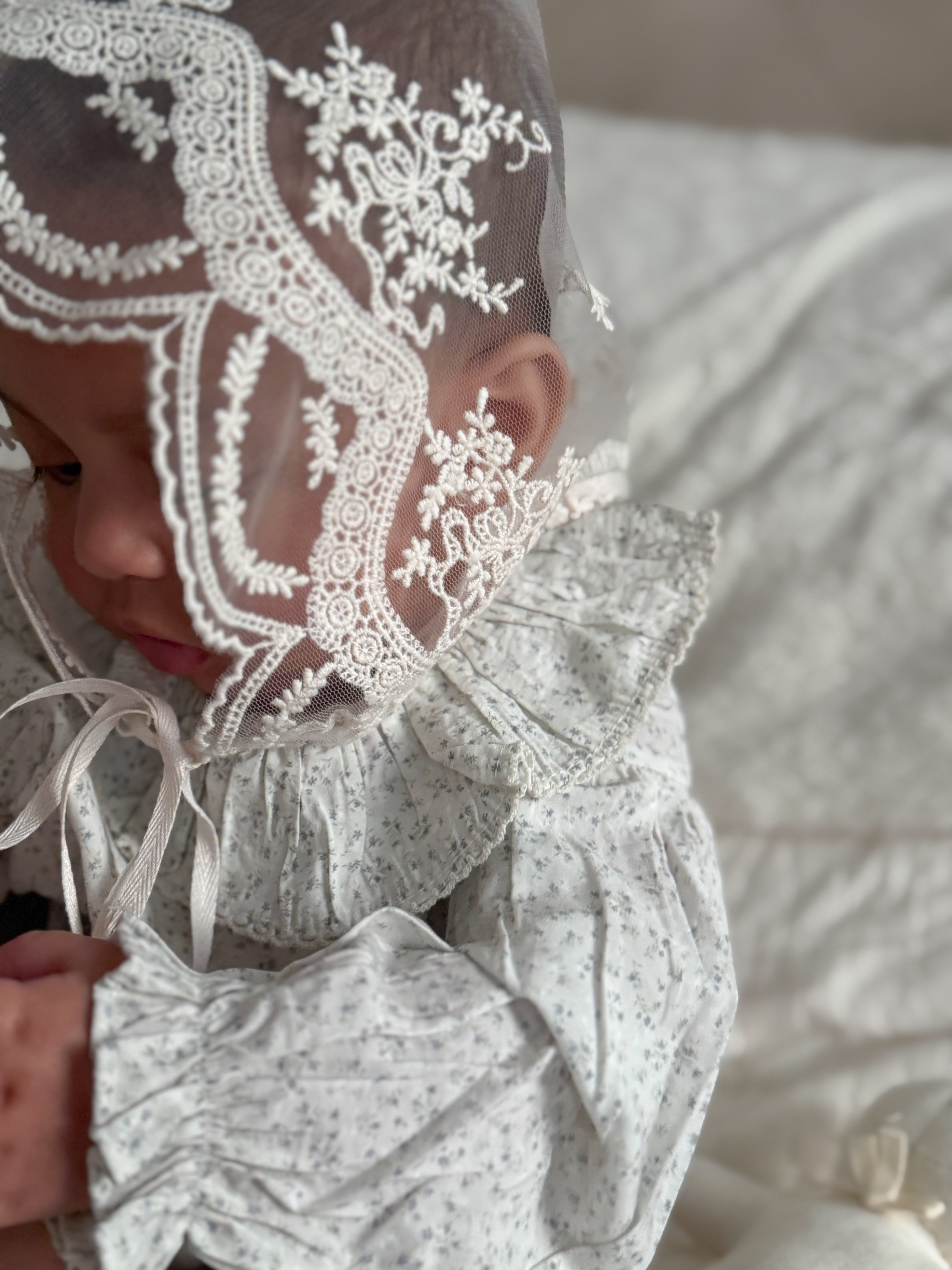 Classic Embroidery Bonnet