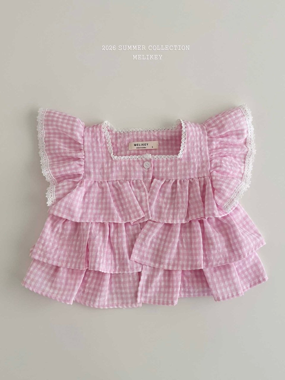 Juju tiered sleeveless blouse