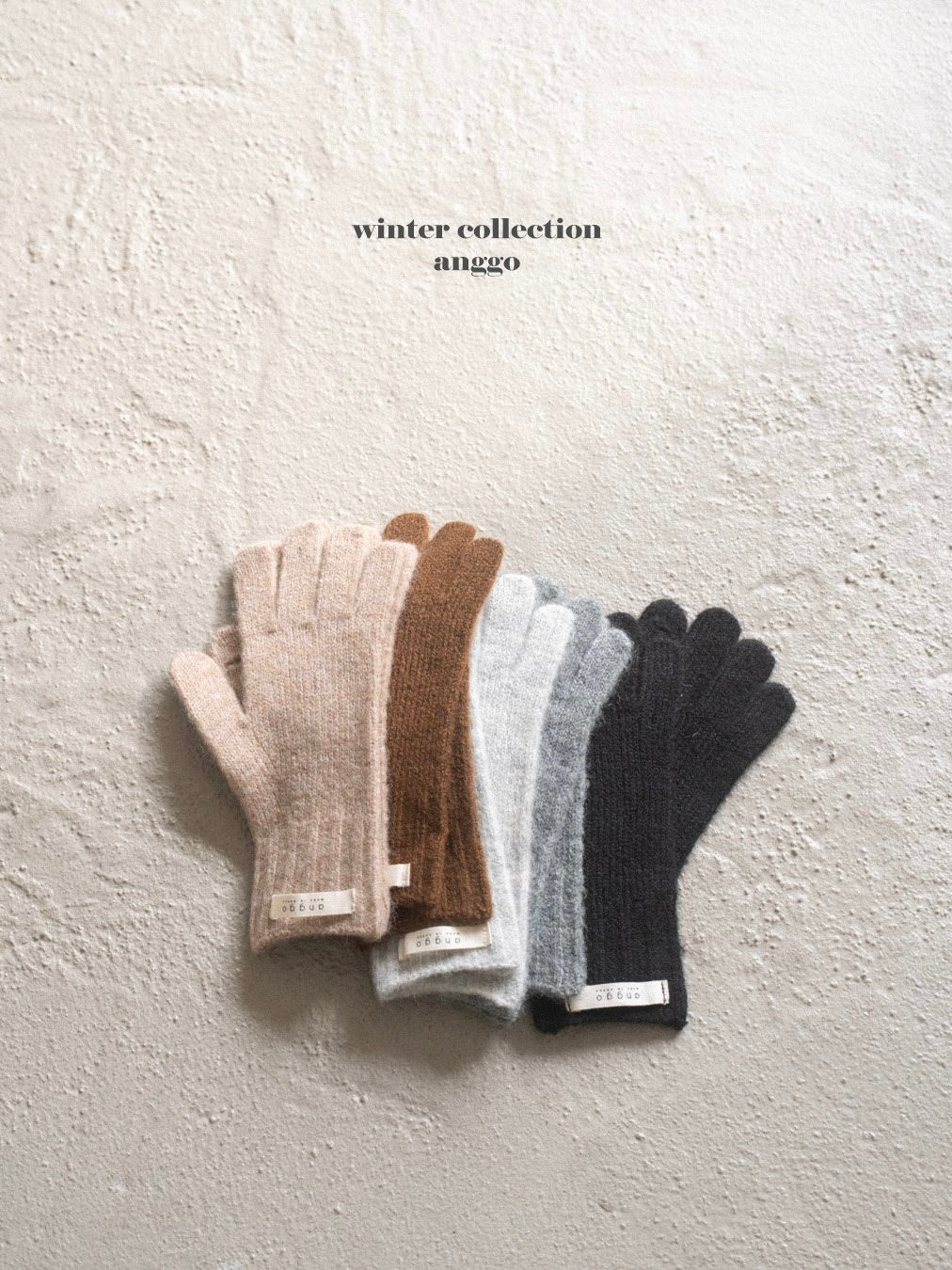Anggo knit gloves