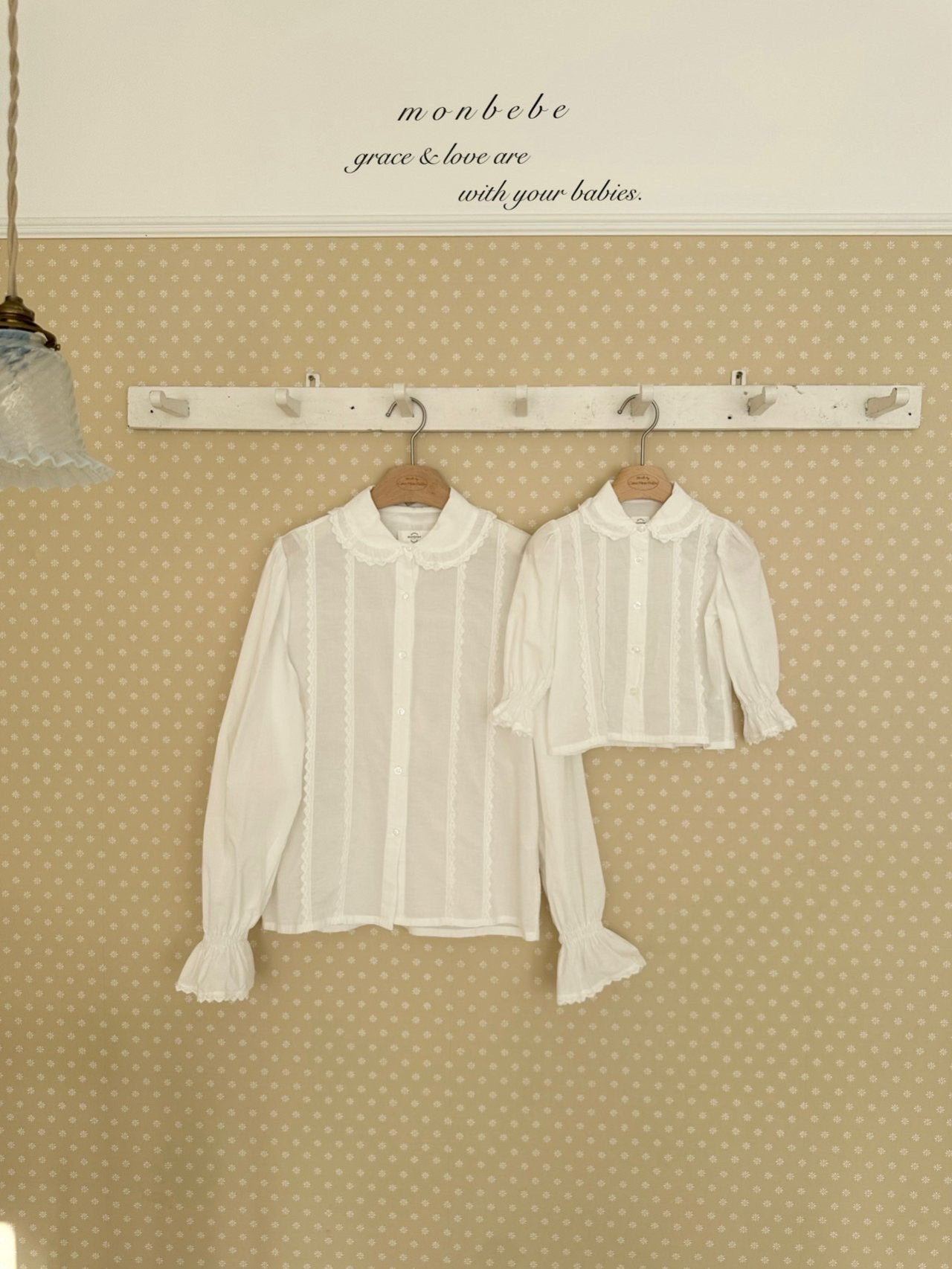 pepe lace blouse (mom size)