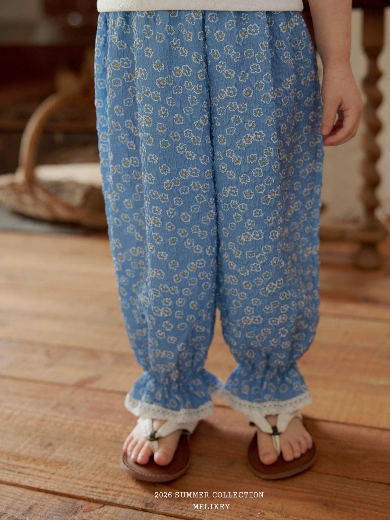 Summer flower pants